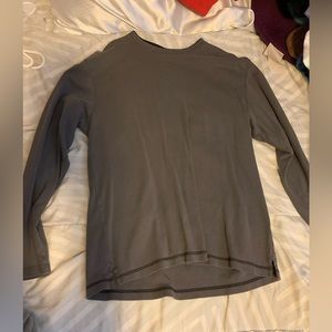 Women’s/ Men’s plain grey long sleeve